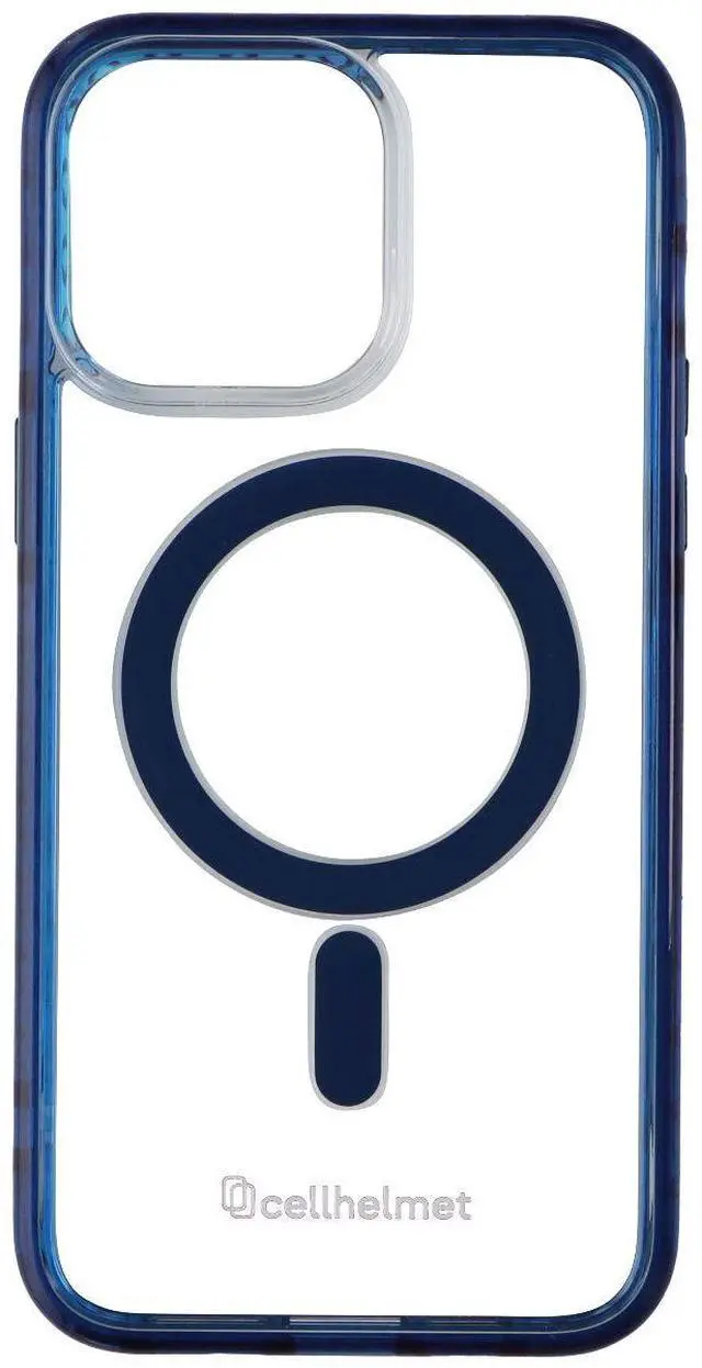 Alt view image 3 of 3 - CellHelmet Magnitude Case for MagSafe for Apple iPhone 14 Pro Max - Clear/Blue