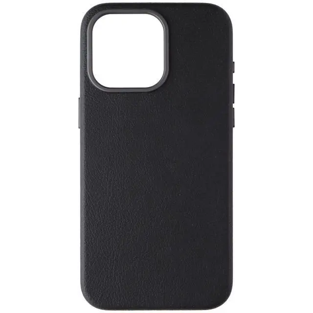 Alt view image 3 of 3 - OtterBox Symmetry Cactus Leather Case for MagSafe for iPhone 15 Pro Max Black