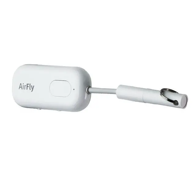 Alt view image 3 of 5 - Twelve South AirFly Pro Portable Bluetooth Audio Receiver - White