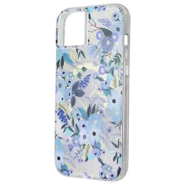Alt view image 2 of 3 - Rifle Paper Co. Case for MagSafe for Apple iPhone 15 Plus - Garden Party Blue