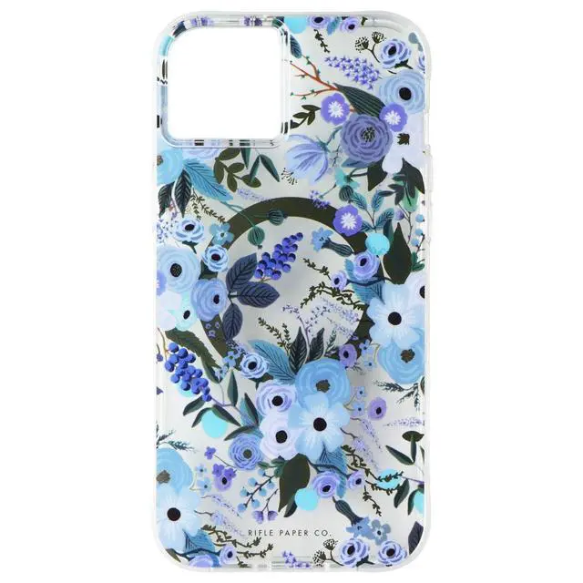Alt view image 3 of 3 - Rifle Paper Co. Case for MagSafe for Apple iPhone 15 Plus - Garden Party Blue