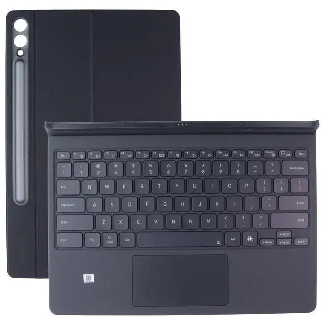 Alt view image 2 of 6 - Samsung Book Cover Keyboard for Galaxy Tab S10+/S9+/S9+ FE - Black / AI KEY
