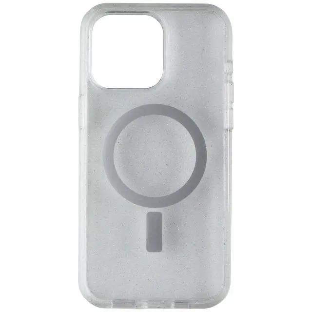 Alt view image 4 of 4 - OtterBox Symmetry Series for MagSafe for iPhone 15 Pro Max - Stardust Clear