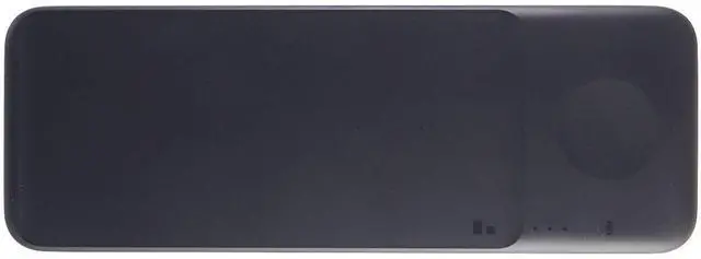 Alt view image 3 of 5 - Samsung Wireless Charger Trio Pad for Qi Enabled Devices - Black (EP-P6300TBE)