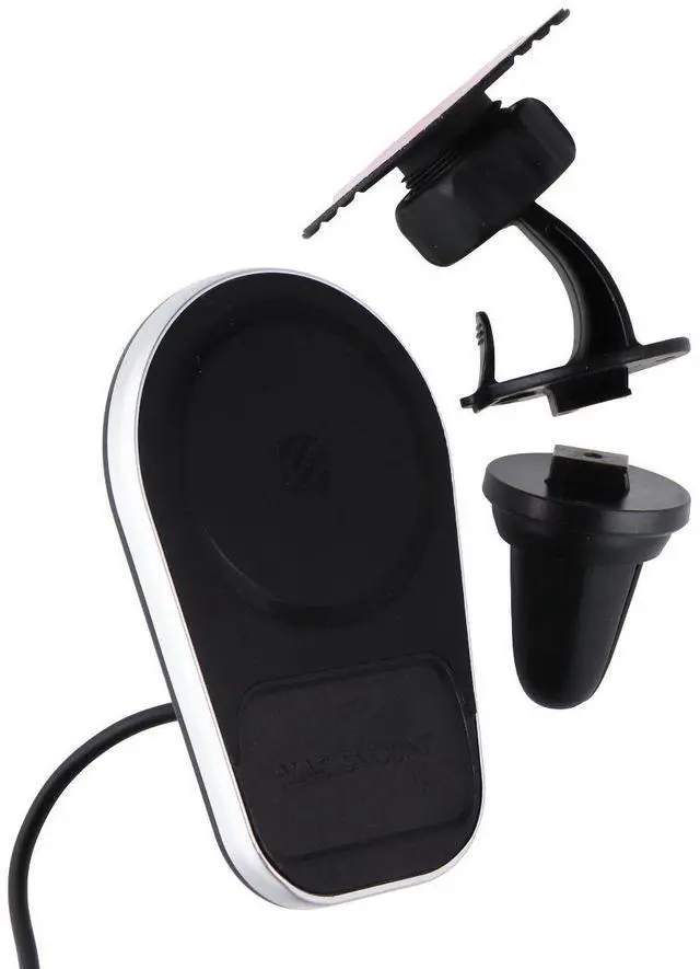 Main image of Scosche MagicMount Pro Charge5 (15W) Wireless Charging Car Mount - Dash/Vent