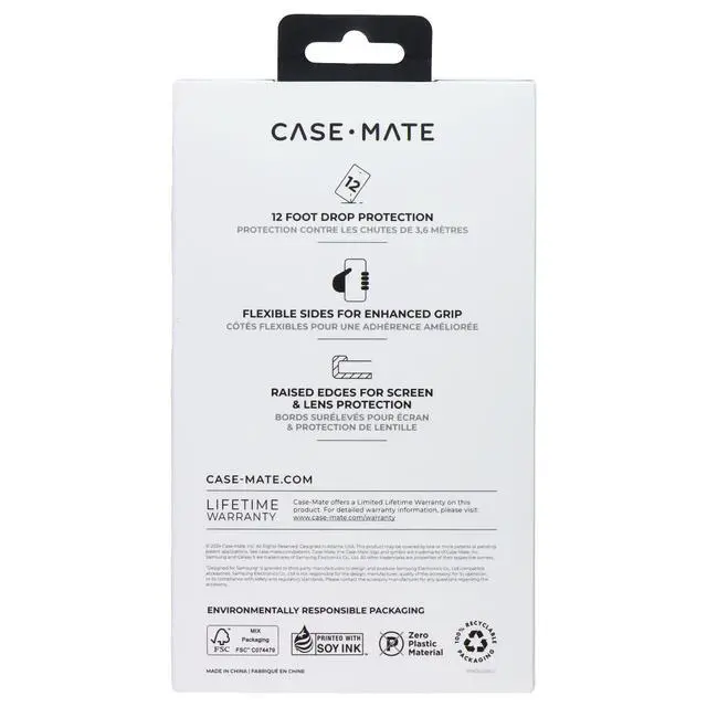 Alt view image 2 of 2 - Case-Mate Tough Clear Series Case for Samsung Galaxy S24 FE - Clear