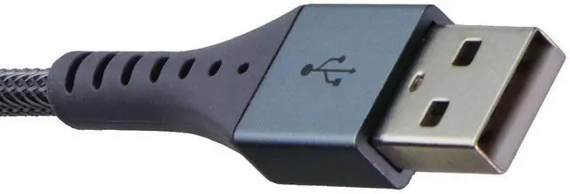 Alt view image 4 of 4 - Ventev 10 Foot Alloy High Speed USB-A to Lightning 8-Pin Cable - Gray