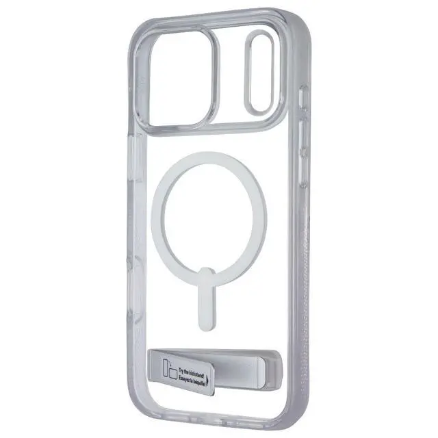Alt view image 2 of 3 - ZAGG Crystal Palace Kickstand Case for MagSafe for iPhone 17 Pro Max - Clear