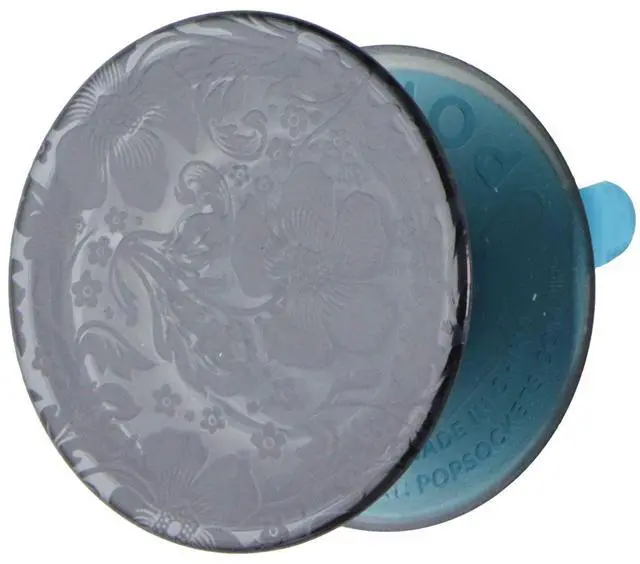 Alt view image 2 of 4 - PopSockets Phone Grip with Expanding Kickstand (Adhesive) - Black Lace Noir