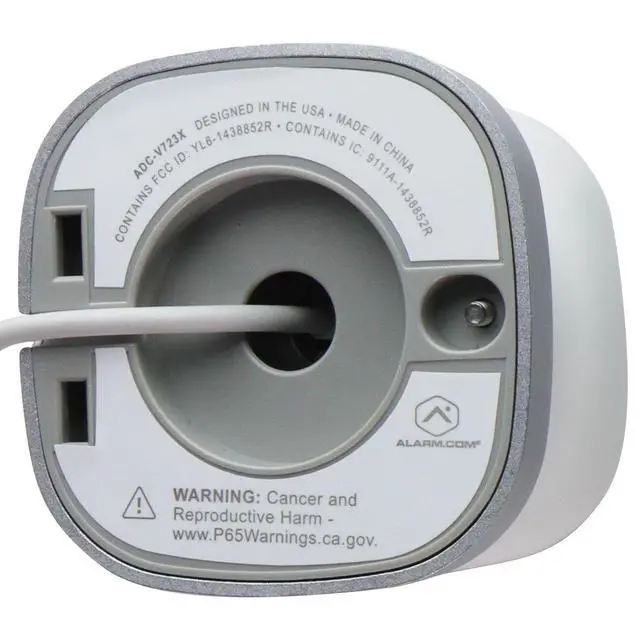Alt view image 7 of 7 - Telus Outdoor Wi-Fi 1080p Security Camera with Night Vision - White (ADC-V723X)