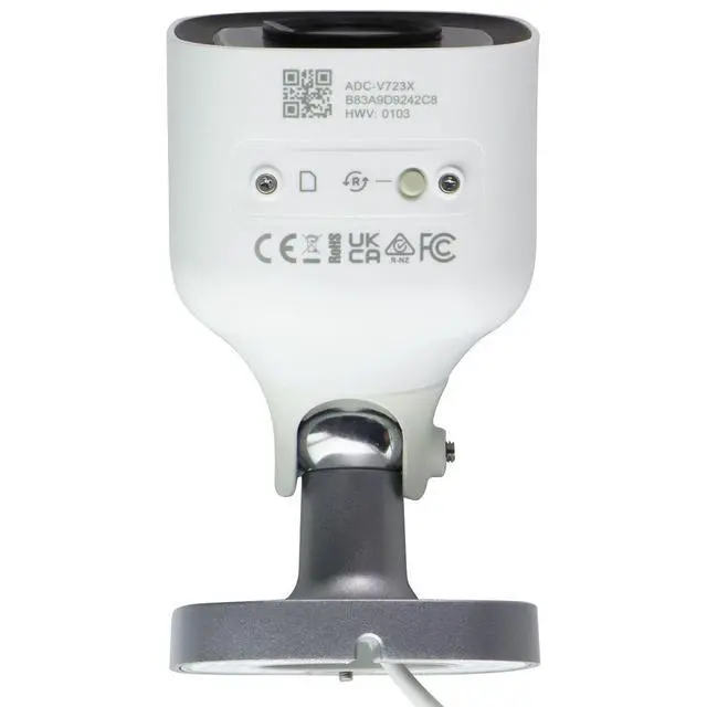 Alt view image 6 of 7 - Telus Outdoor Wi-Fi 1080p Security Camera with Night Vision - White (ADC-V723X)