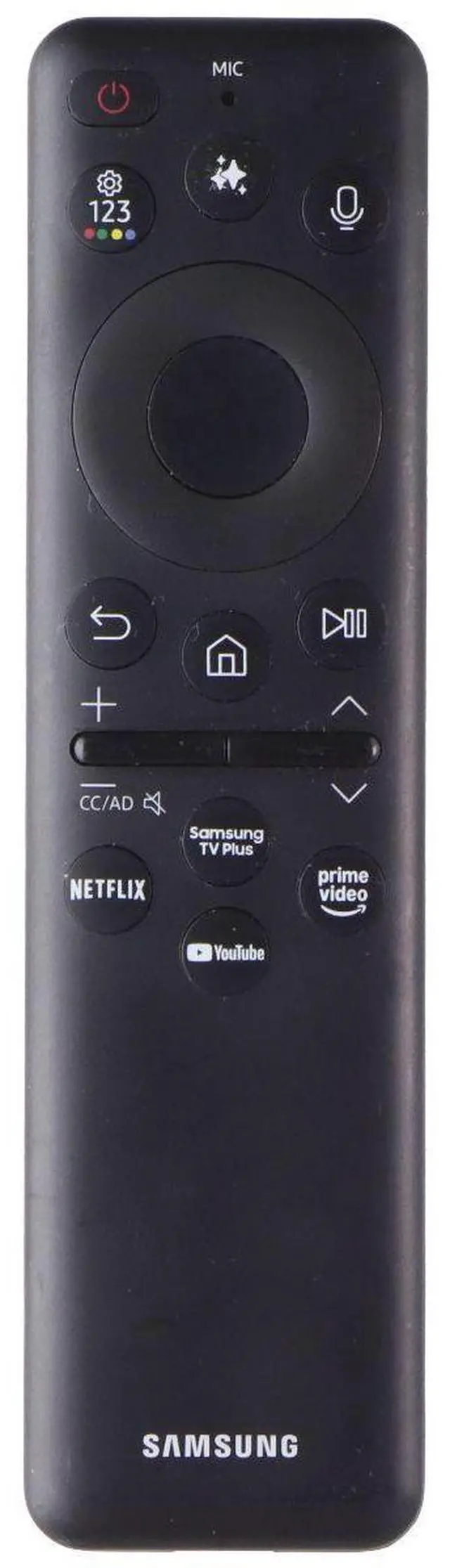 Main image of Samsung TM2560 Solar Voice Remote (BN59-01480U) for Select Samsung TVs - Black