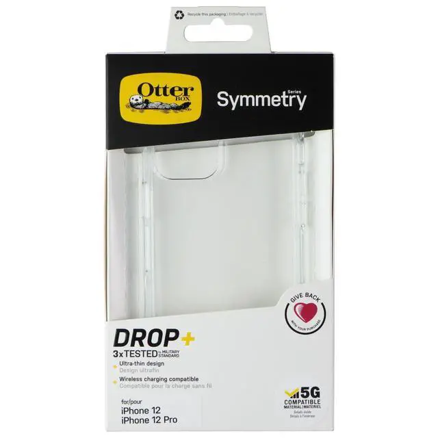 Alt view image 3 of 5 - OtterBox Protection + Power Kit for Apple iPhone 12 / 12 Pro - Clear