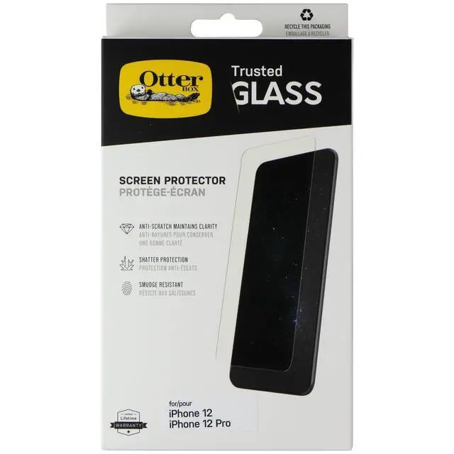 Alt view image 4 of 5 - OtterBox Protection + Power Kit for Apple iPhone 12 / 12 Pro - Clear