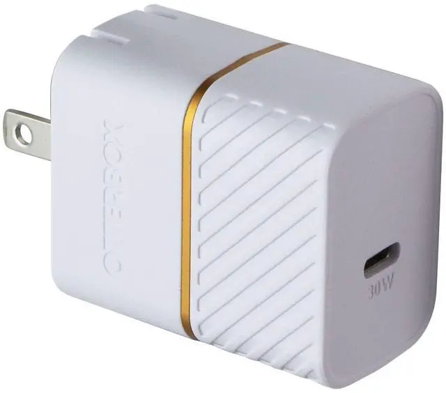 Alt view image 2 of 4 - OtterBox (30W) Fast Charge USB-C Wall Charger - Cloud Dust White