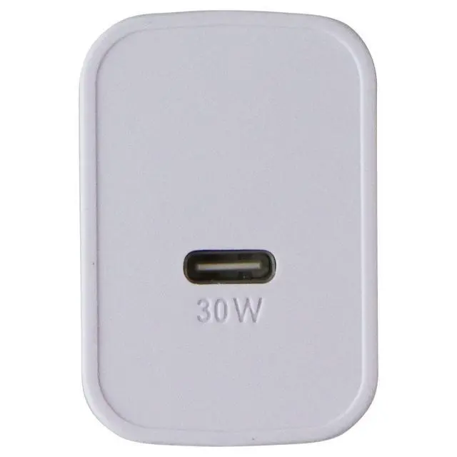 Alt view image 4 of 4 - OtterBox (30W) Fast Charge USB-C Wall Charger - Cloud Dust White