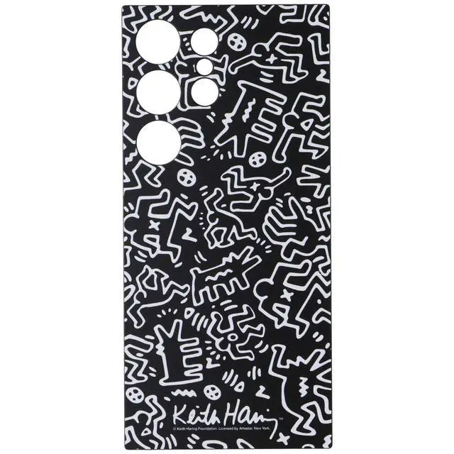 Alt view image 2 of 5 - Samsung Interactive NFC Flipsuit Card for Galaxy S24 Ultra - Keith Haring Black