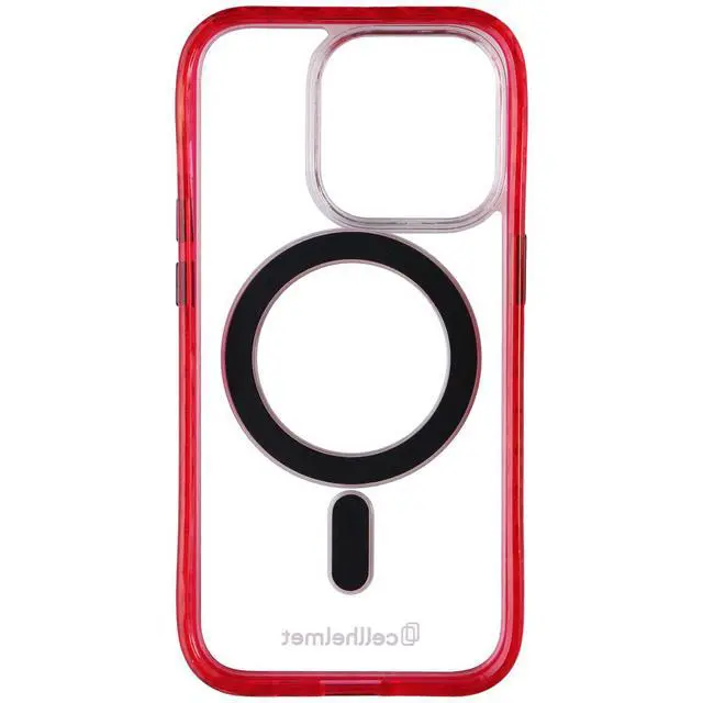 Alt view image 3 of 3 - Cellhelmet Magnitude Case for MagSafe for Apple iPhone 14 Pro - Turbo Red