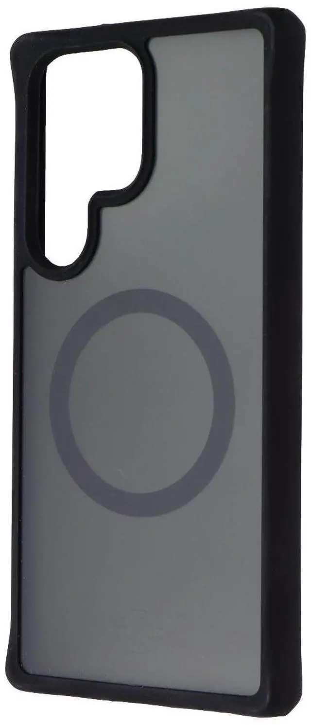 Main image of ITSKINS Hybrid_R Frost Case for MagSafe for Samsung Galaxy S23 Ultra - Black