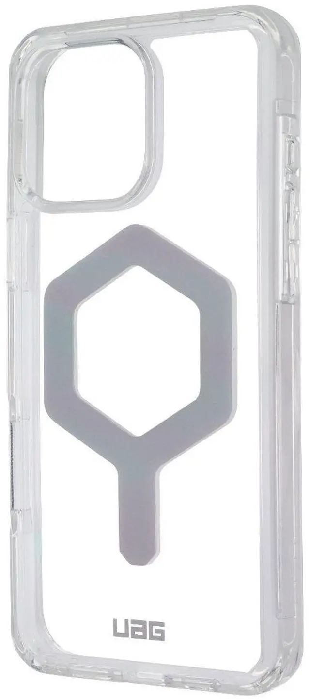 Main image of Urban Armor Gear Plyo Series MagSafe Case for iPhone 16 Pro Max - Ice/Silver