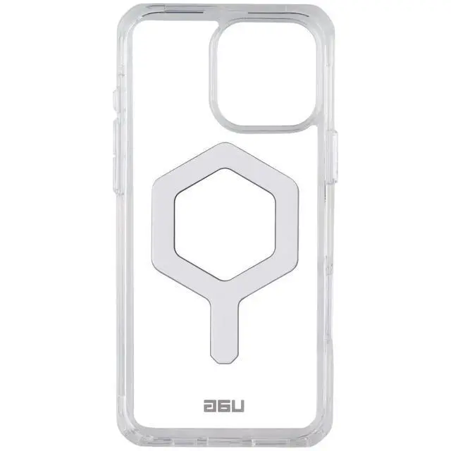 Alt view image 3 of 3 - Urban Armor Gear Plyo Series MagSafe Case for iPhone 16 Pro Max - Ice/Silver