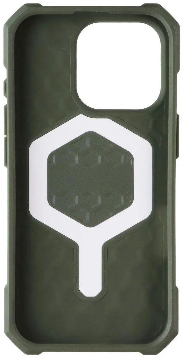 Alt view image 3 of 3 - UAG Essential Armor Series Case for MagSafe for Apple iPhone 16 Pro - Olive Drab