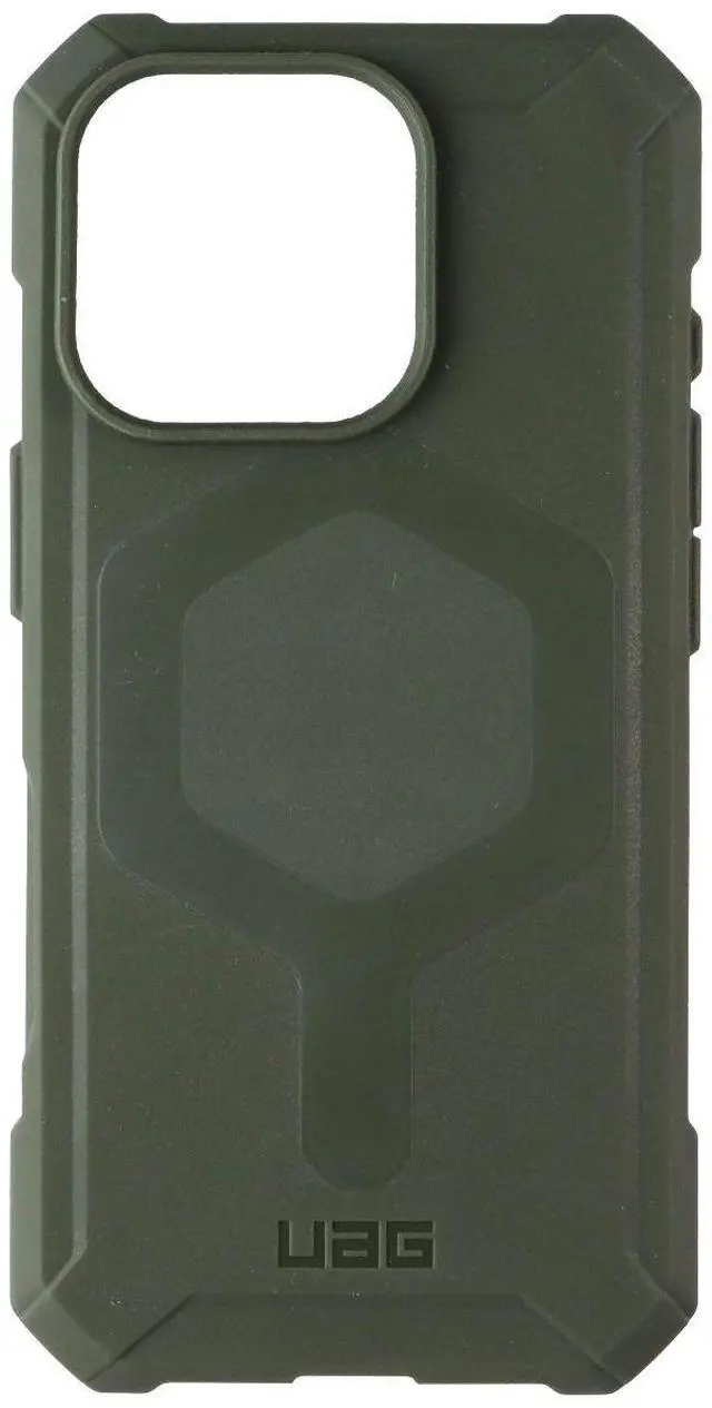 Alt view image 2 of 3 - UAG Essential Armor Series Case for MagSafe for Apple iPhone 16 Pro - Olive Drab