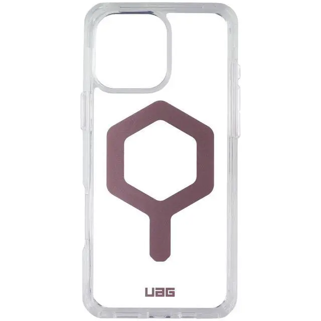 Alt view image 2 of 3 - UAG Plyo Series Case for MagSafe for Apple iPhone 16 Pro Max - Ice/Rose Gold