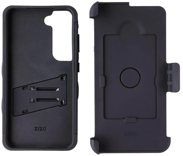 Alt view image 3 of 6 - ZIZO Bolt Bundle with Case/Holster/Glass for Samsung Galaxy S23 - Black