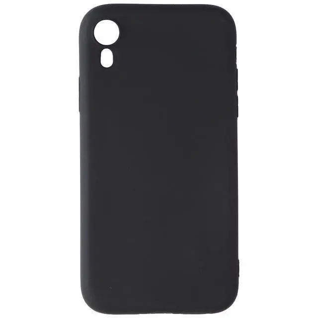 Alt view image 2 of 3 - LBT GelGrip Gel Skin Slim Phone Case for Apple iPhone XR - Black