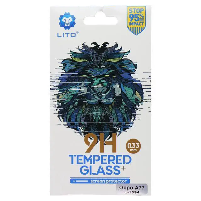 Main image of LITO 9H Tempered Glass Screen Protector for Oppo A77