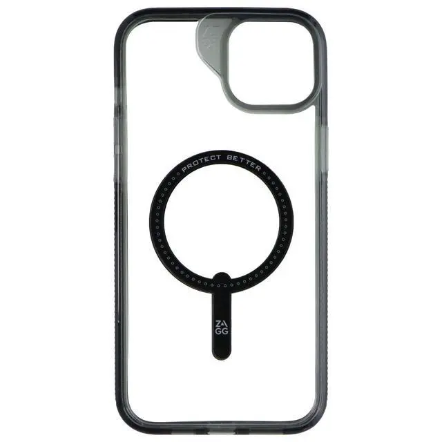 Alt view image 3 of 3 - ZAGG Santa Cruz Snap Case for MagSafe for Apple iPhone 15 Plus/14 Plus - Black
