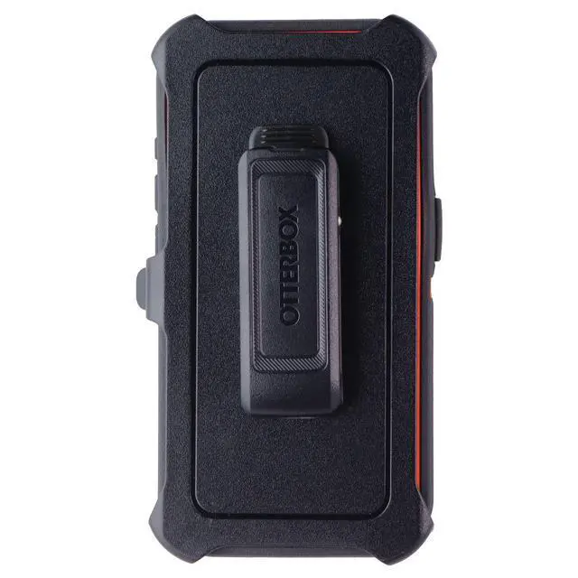 Alt view image 4 of 5 - OtterBox Defender Pro Case + Holster for iPhone 15 Pro - Realtree Blaze Edge
