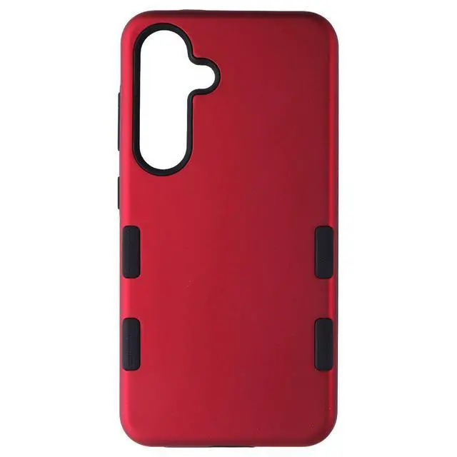 Alt view image 2 of 3 - Echelon Elevated Essentials Case for Samsung Galaxy S24 - Red/Black