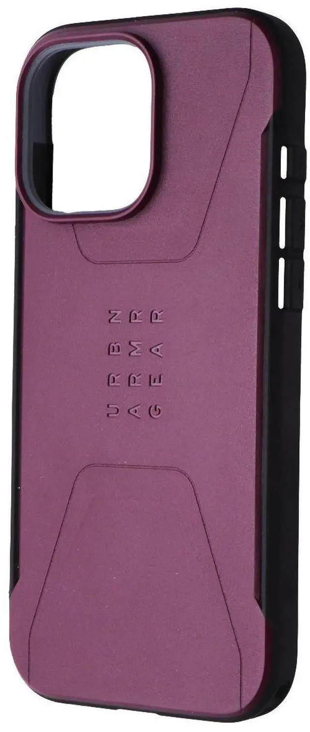 Main image of Urban Armor Gear UAG Civilian Case for MagSafe for iPhone 16 Pro Max - Bordeaux