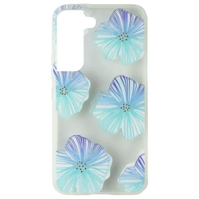 Alt view image 2 of 3 - MyBat Pro Mood Diamonds Series Case for Samsung Galaxy S22 - Blue Seashell