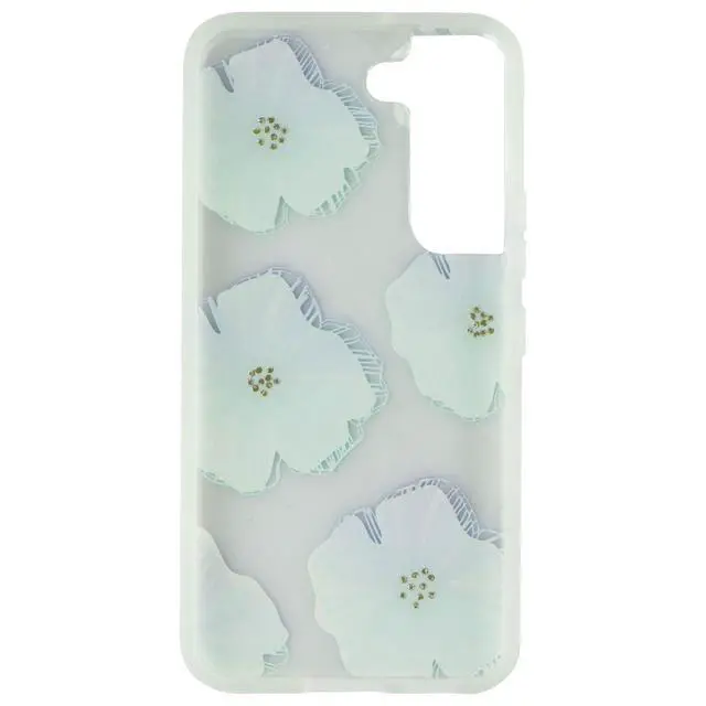 Alt view image 3 of 3 - MyBat Pro Mood Diamonds Series Case for Samsung Galaxy S22 - Blue Seashell
