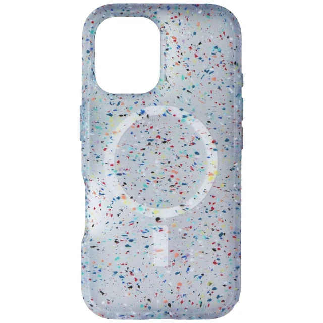 Alt view image 2 of 3 - OtterBox Symmetry Core Series Case for MagSafe for Apple iPhone 16 - Icy Mist