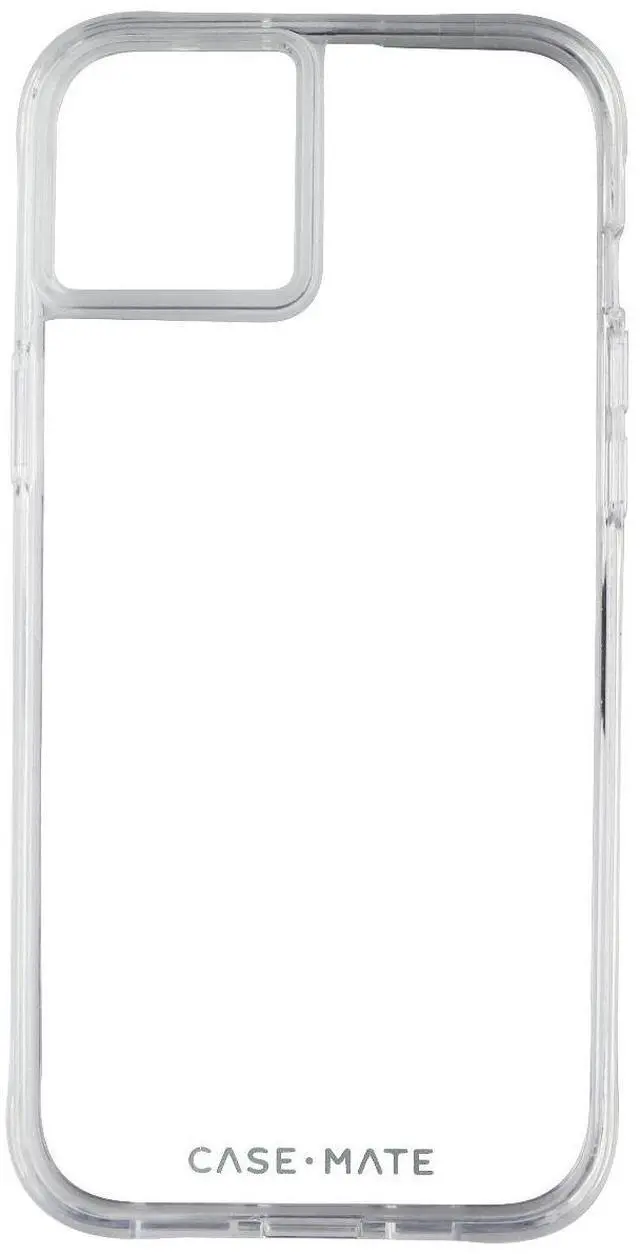 Alt view image 2 of 3 - Case-Mate Tough Clear Case for Apple iPhone 15 Plus - Crystal Clear