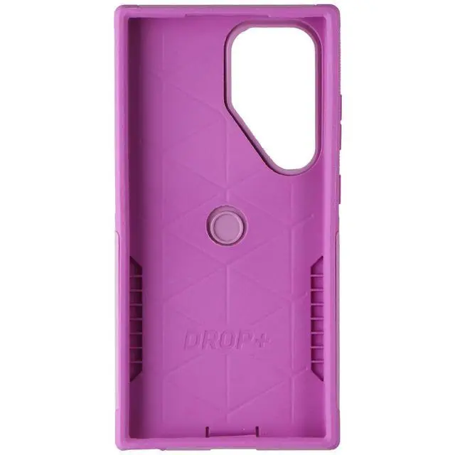 Alt view image 3 of 3 - OtterBox Commuter Series Case for Samsung Galaxy S24 Ultra - Run Wildflower Pink