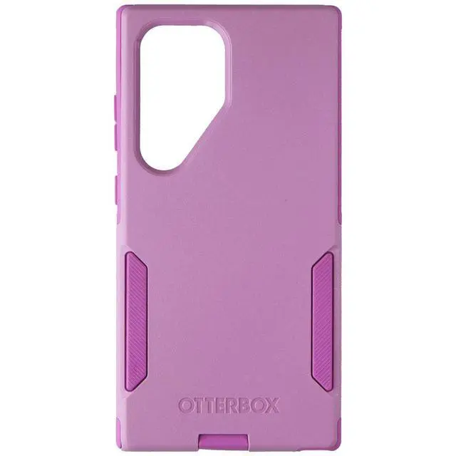 Alt view image 2 of 3 - OtterBox Commuter Series Case for Samsung Galaxy S24 Ultra - Run Wildflower Pink