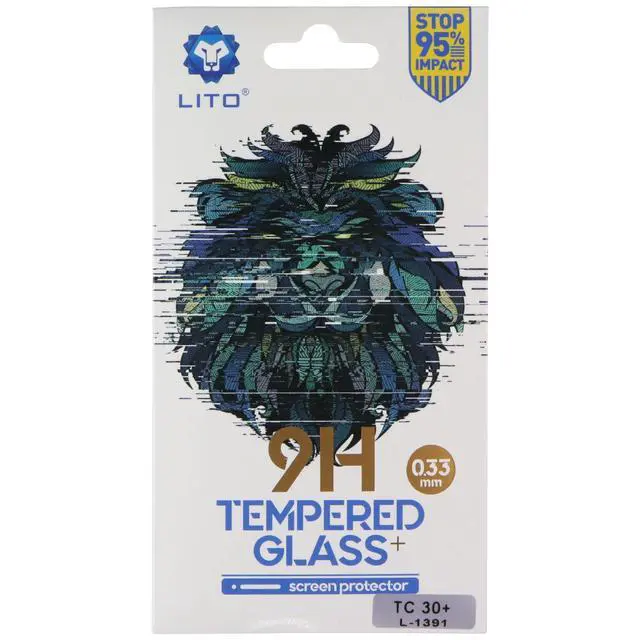 Alt view image 2 of 2 - LITO 9H (.33mm) Tempered Glass Screen Protector for TCL 30+ (L-1391)