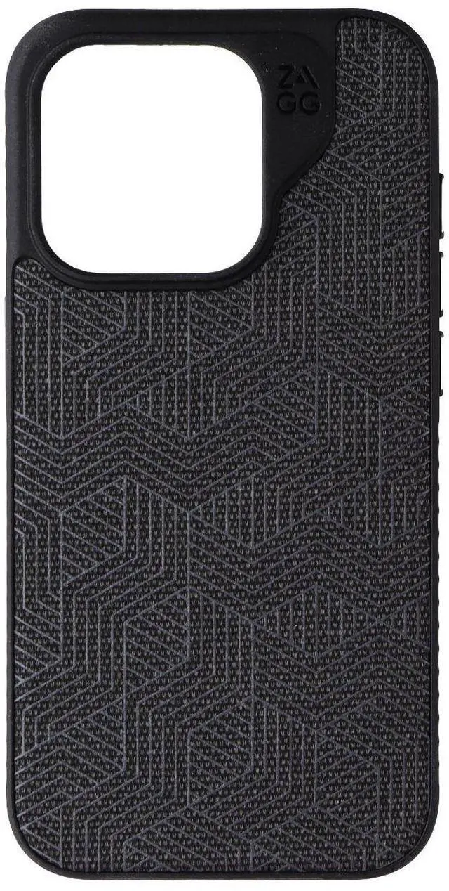 Alt view image 2 of 3 - ZAGG London Snap Series Case for Apple iPhone 15 Pro - Black Geo