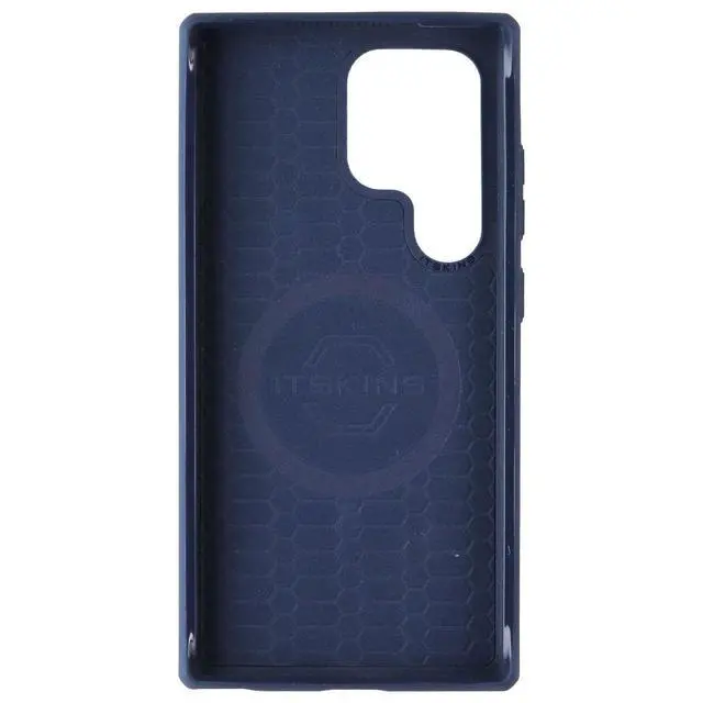 Alt view image 3 of 3 - ITSKINS Ballistic_R Nylon MagSafe Case for Samsung Galaxy S24 Ultra - Dark Blue