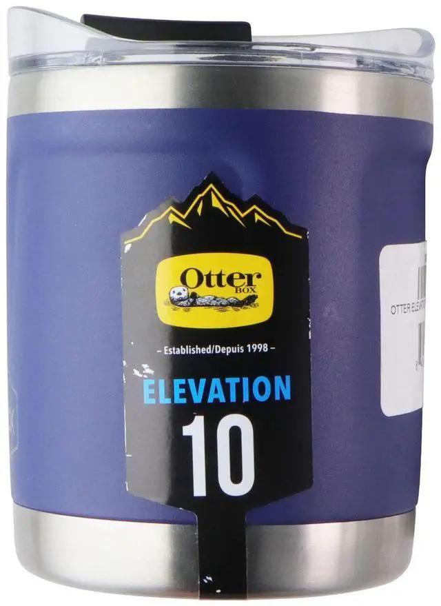 Main image of OtterBox Elevation Tumbler with Closed Lid (10 oz) - Blue Steel
