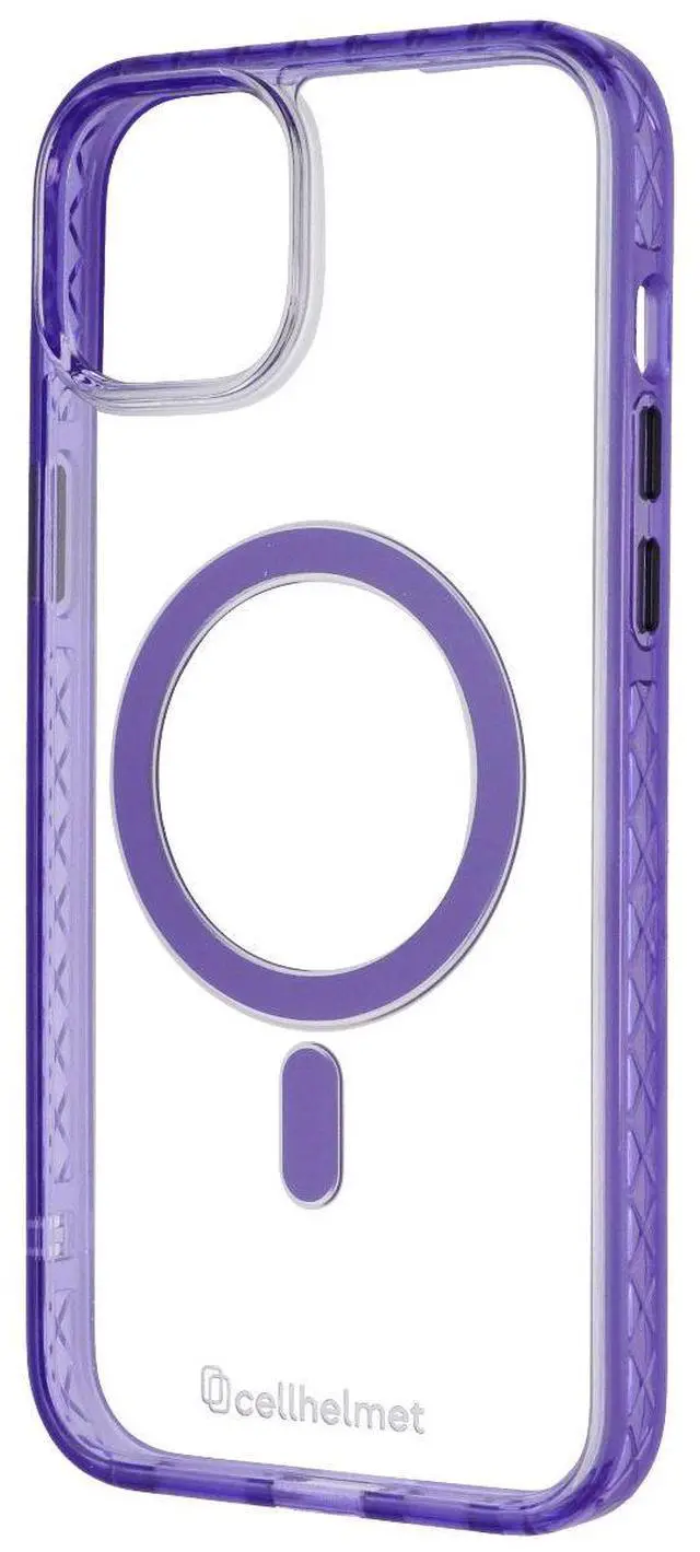 Main image of Cellhelmet Magnitude MagSafe Case for iPhone 15 Plus - Midnight Lilac/Clear