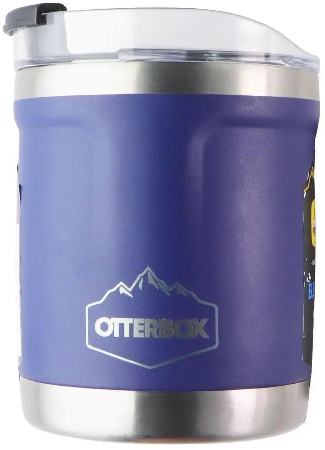 Alt view image 2 of 5 - OtterBox Elevation Tumbler with Closed Lid (10 oz) - Blue Steel