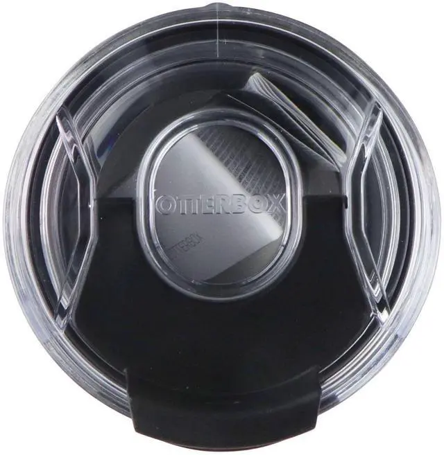 Alt view image 4 of 5 - OtterBox Elevation Tumbler with Closed Lid (10 oz) - Blue Steel
