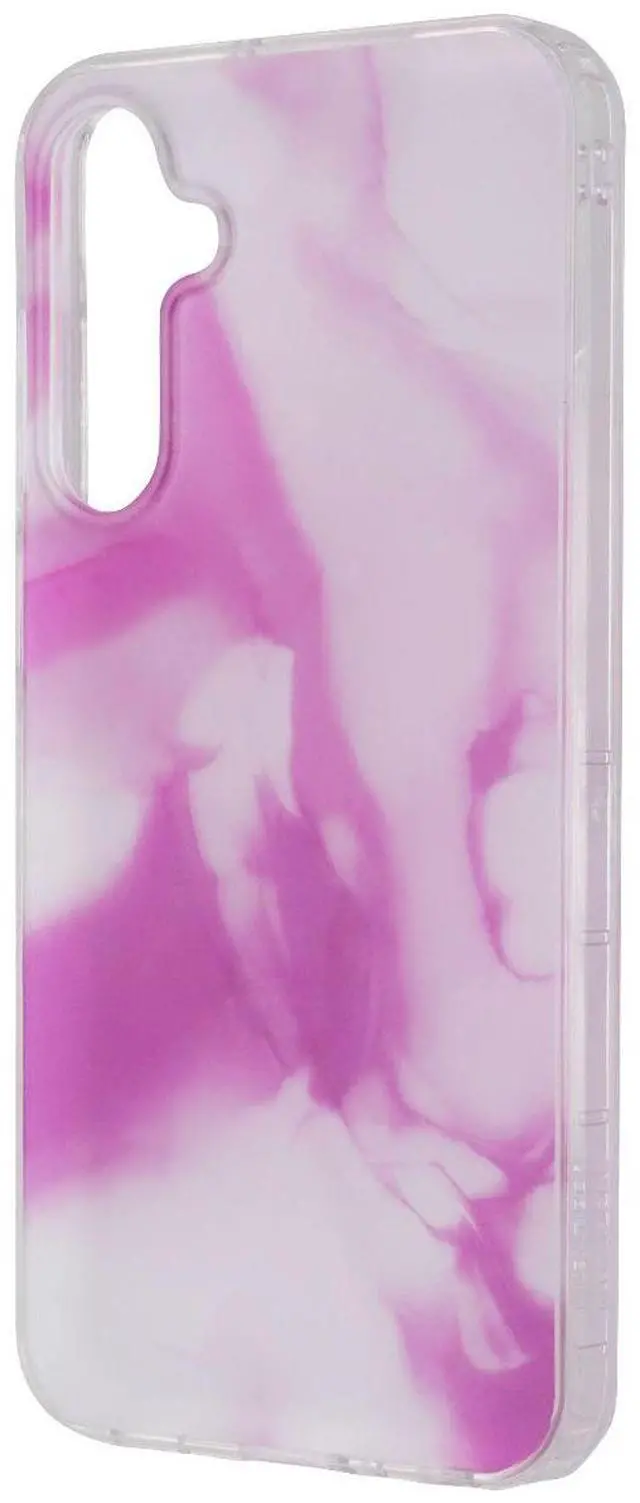 Main image of Mybat Pro Mood Series Case for Samsung Galaxy A25 5G - Purple/Clear
