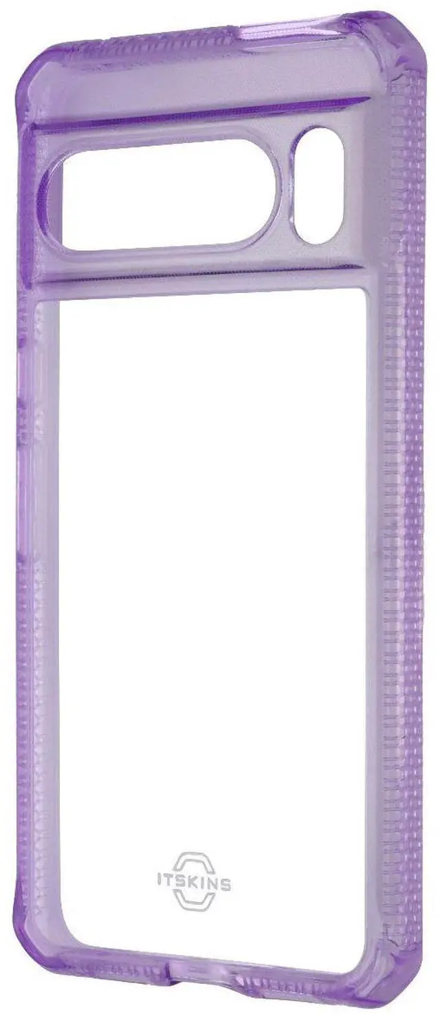 Main image of ITSKINS Hybrid_R // Clear Case for Google Pixel 8 Pro - Light Purple